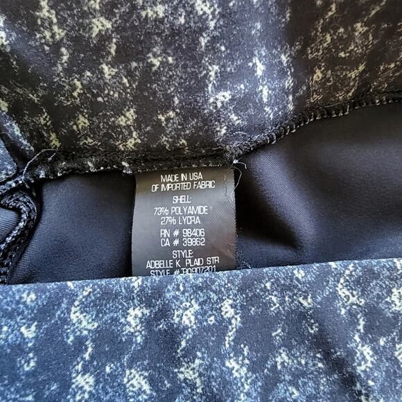 Theory Abdella K Pull On Plaid Houndstooth Legging - Picture 6 of 7
